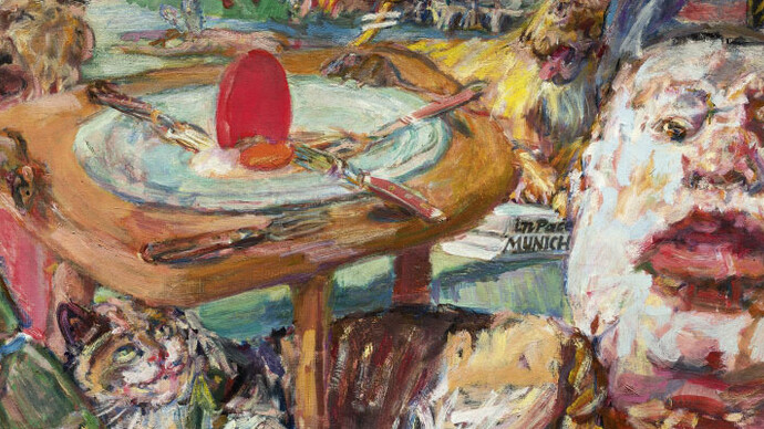 Oskar Kokoschka. Courtesy of Leopold Museum