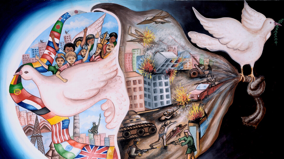 Un manifesto del  Lions Club International