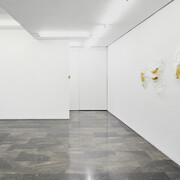 M Reme Silvestre, L'escala fosca del desig no té barana, exhibition view. Courtesy of Luis Adelantado Gallery