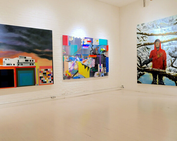 Ten Years After. Courtesy of 532 Gallery Thomas Jaeckel