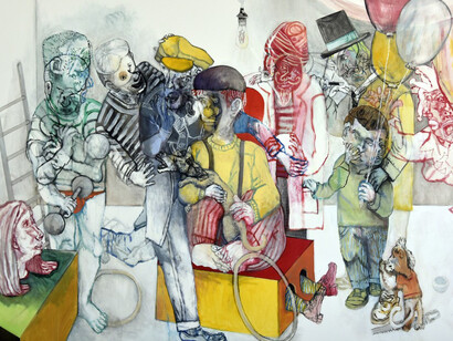 The Circus. Courtesy of Galerie Claire Corcia