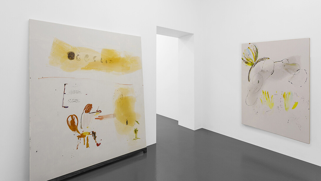 Henry Chapman, Writing, installation view, T293, Naples