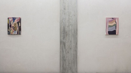 Joseph Montgomery, exhibition view, galleria Car Drde, Bologna