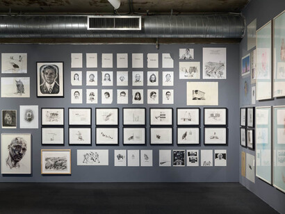 Vincent Valdez, Just a dream… exhibition view. Courtesy of Contemporary Arts Museum Houston