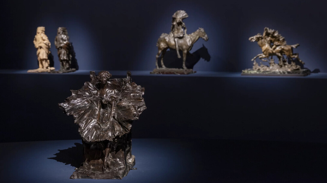 Paul Troubetzkoy, Sculpteur (1866 -1938), vue d'exposition. Avec l'aimable autorisation du Musée d'Orsay