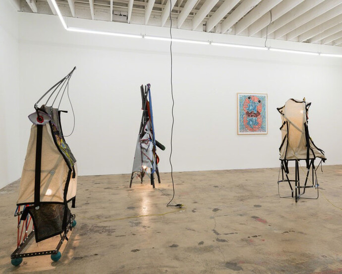 Lampworks, Exhibition view. Courtesy of Nina Johnson