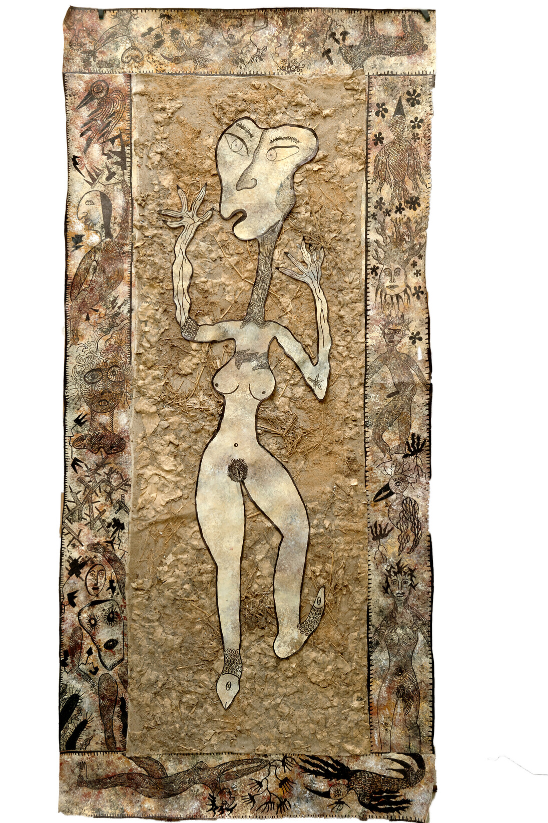 Elizabeth Garouste, Gisant, 2015 © Elizabeth Garouste 2015. Courtesy Galerie Polad-Hardouin