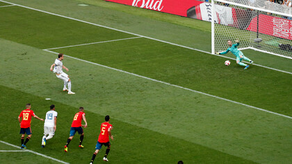 Tanda de penaltis del partido de octavos entre Rusia y España