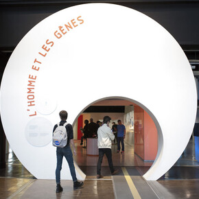 Man and Genes. Courtesy of Cité des Sciences et de l'Industrie