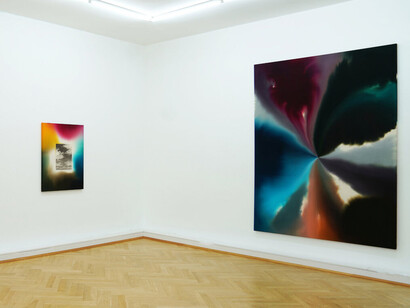 Giacomo Santiago Rogado, Continuo, ausstellungsansicht. Mit freundlicher genehmigung von Bernhard Knaus Fine Art