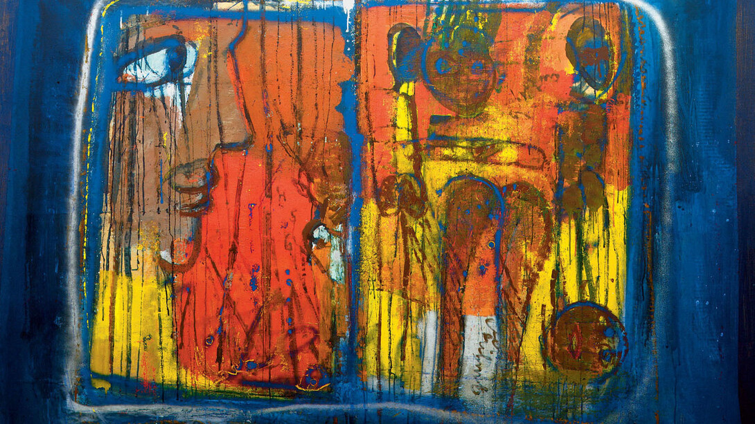 Renzo Ferrari,
Notturno d’Italia,
2001-2002,
Olio su tela,
143 x 198 cm,
Collezione Città di Lugano,