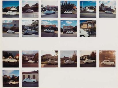 Robert Rooney, Holden park 1, March 1970 and Holden park 2, May 1970. Courtesy of Queensland Art Gallery