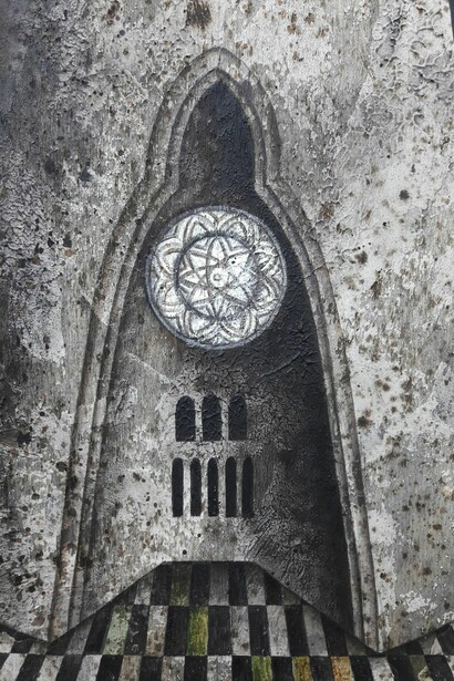 Octavia Monaco, "Vergine nera del tabernacolo", dettaglio