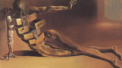 Salvador Dalí, El gabinete antropomórfico