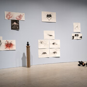 Installation view: Annette Messager - Désirs désordonnés / Disordered Desires. Photo: Jens Henrik Daugaard @ARoS2023