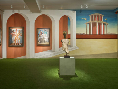 Metafisica Installation. Courtesy of Nahmad Projects, London. Photos by Stephen White