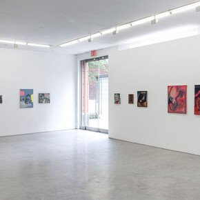 Various artists, Roller rink, exhibition view. Courtesy of Fredericks & Freiser Gallery