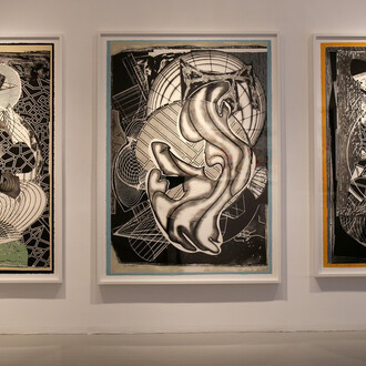 Frank Stella. Courtesy of Anders Wahlstedt Fine Art