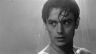 Alain Delon in "Rocco e i suoi fratelli"
