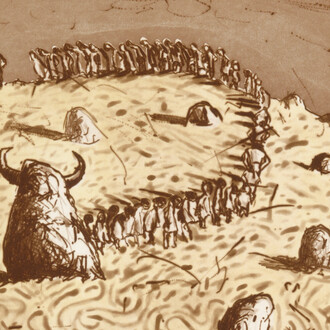 Colbert Mashile and Senzo Shabangu. Courtesy of David Krut Project