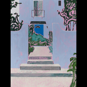 Nick McPhail, Entry, 2022, oil on canvas, 40x30 inches. Courtesy of the artist and Massey Klein Gallery