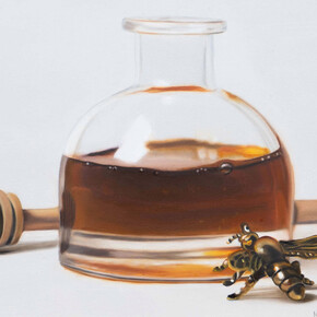 Karina Rodríguez, The golden nectar, 2025. Courtesy of Abend Gallery