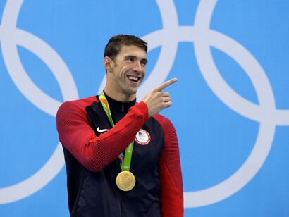 Michael Phelps en las Olimpiadas de Río 2016
