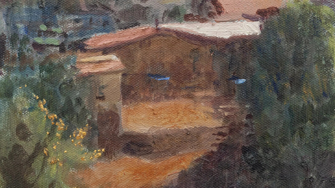 Sebastián Espejo, Quebrada, toldo (Ravine, awning) (detail), 2025-26. Courtesy of Union Pacific 