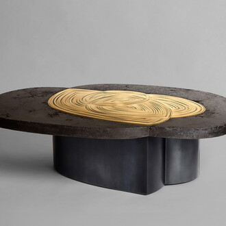 Erwan Boulloud, Multivers coffee table, 2024. Courtesy of Twenty First Gallery