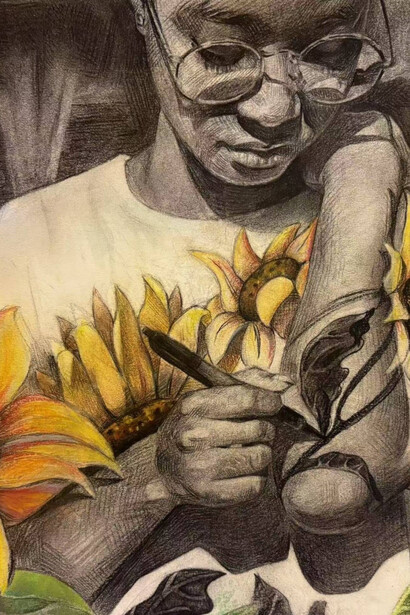 Meiming Feng, Happy thoughts (detail), 2026. Courtesy of Frist Art Museum