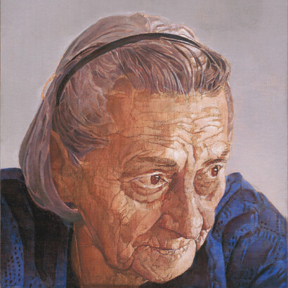 Yossi Mark, Feature, 2015, oil on canvas, 42 x 27.4 cm