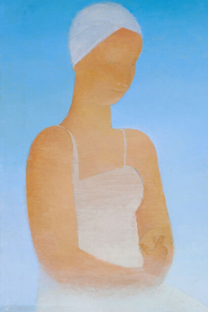 Laima Eglīte, Meditation (detail), 1984. Courtesy of Daugava Gallery