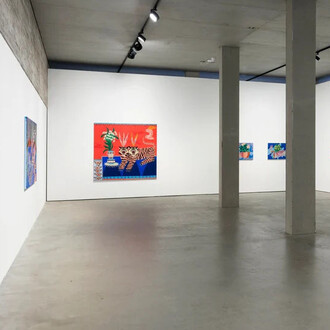 Jordy Kerwick, This time tomorrow, exhibition view. Courtesy of König Galerie