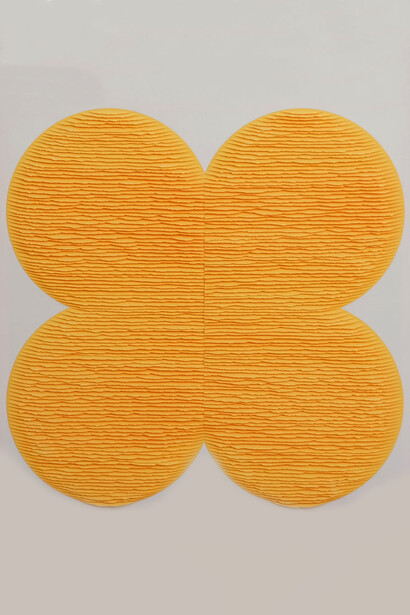 Fernando Daza, Yellow flower, 2024. Courtesy of Heather Gaudio Fine Art Gallery
