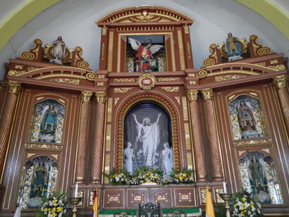 La iglesia alberga el Santuario Nacional de San Miguel y los Arcángeles. Manila, Filipinas