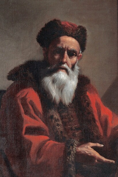 "Platón y Diógenes", óleo sobre lienzo, Mattia Preti, circa 1688