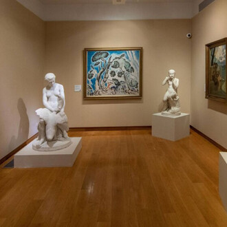 Myths and symbols in Modern Greek art, exhibition view. Courtesy of National Gallery 
