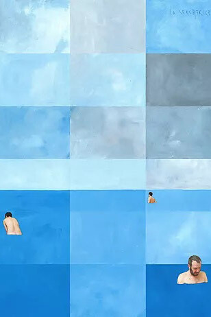 Paolo Ventura, La Cercatrice di Conchiglie, particolare