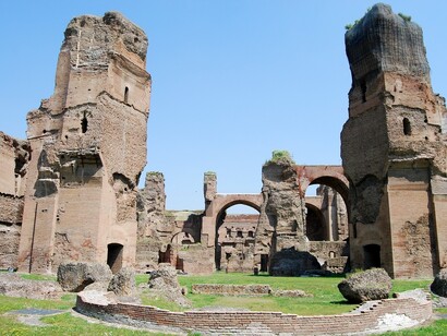 Terme di Caracalla, Roma, Italia. Storia e architettura delle Terme di Caracalla: Un'icona dell'antica Roma