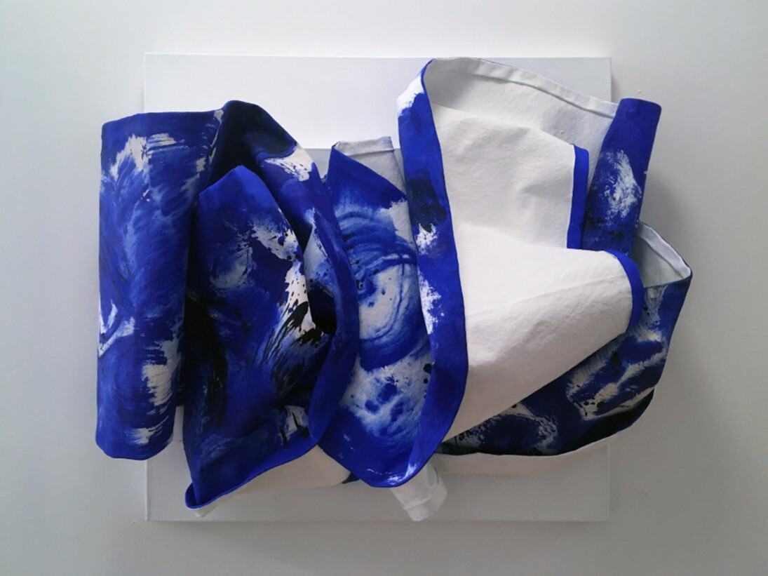 Bette Klegon Halby, Out of the Blue. Water is Life #1, 2016. Courtesy of Carter Burden Gallery