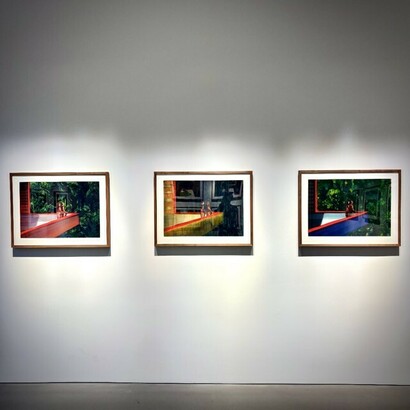 Lorenzo Mattotti, Momentum, exhibition view. Courtesy of Philippe Labaune Gallery