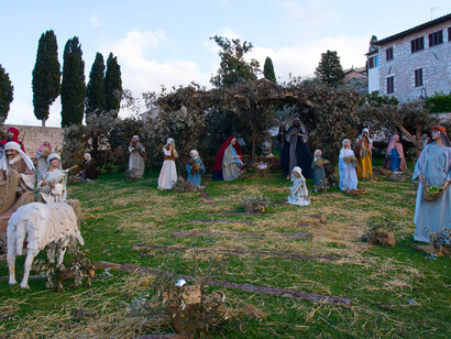 Assisi's Nativity scene 