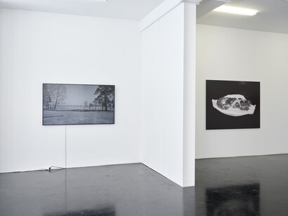 Leon Kahane, Dialog dialog dialog, exhibition view. Courtesy of Galerie Nagel Draxler