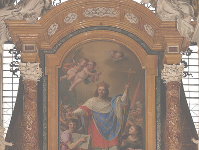 La Cappella di San Luigi in San Luigi dei Francesi, particolare