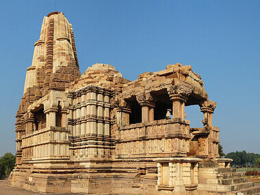 The Dulhadeo (Dulhadev) Temple, located in the renowned Khajuraho complex of India, stands as an exquisite example of the region's architectural splendor and spiritual significance. This temple, dedicated to Lord Shiva, is renowned for its intricate carvings, elegant sculptures, and artistic details that showcase the rich cultural heritage of medieval India