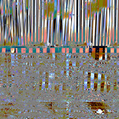 Joshua Greenberg, Beneath the White Picket Fence, 16”x20” framed, photo based imagery. Courtesy of the Viridian Artists Gallery