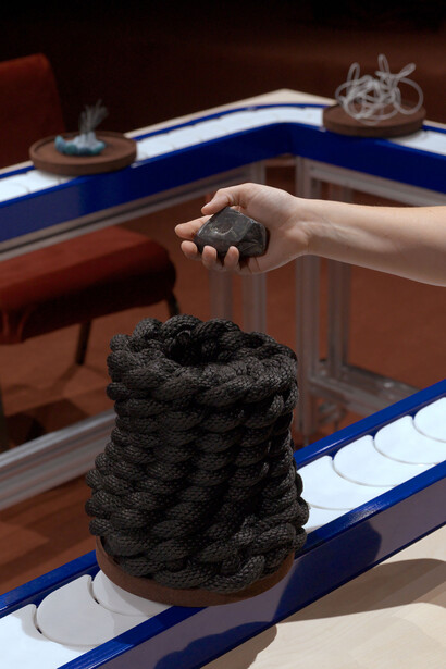 Finnegan Shannon, There's no me without you, exhibition view. Courtesy of Pioneer Works