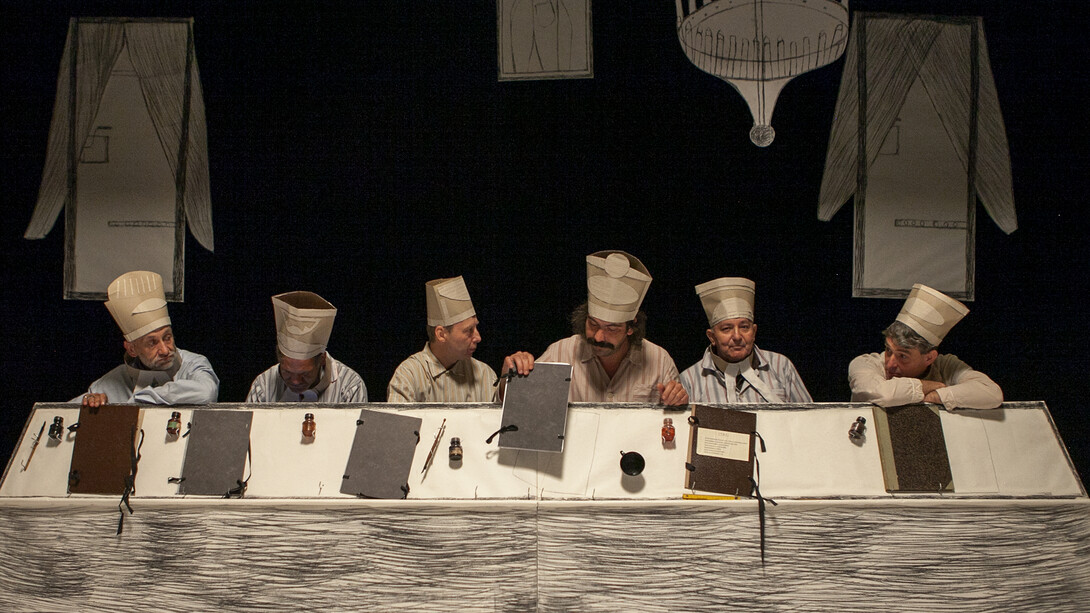 Eva Koťátková

The Judicial Murder of Jakob Mohr

2015-2016

Theater performance and video based on the drawing 

Justiz Mord (1909-1910) by Jakob Mohr

Courtesy of the artist, Meyer Riegger, Berlin/Karlsruhe and hunt kastner, Prague