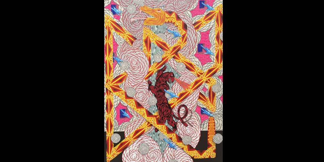 Andrew Schoultz. Courtesy of Hosfelt Gallery