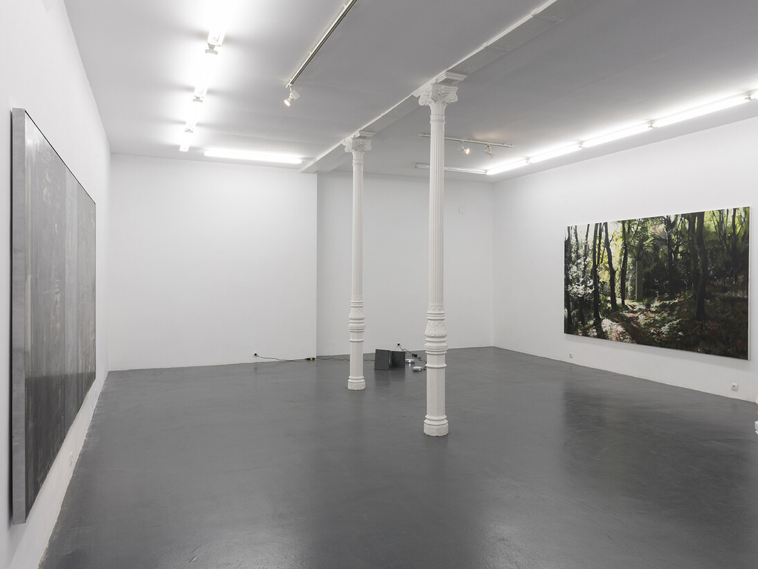 Álvaro Negro, El tambor en el bosque, Vista general de la exposición